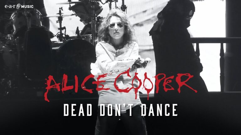 Alice Cooper comparte videoclip de su canción «Dead Don’t Dance»