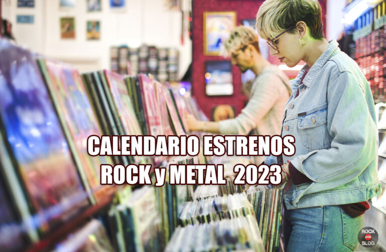 Calendario de estrenos de Discos de ROCK y METAL en 2023