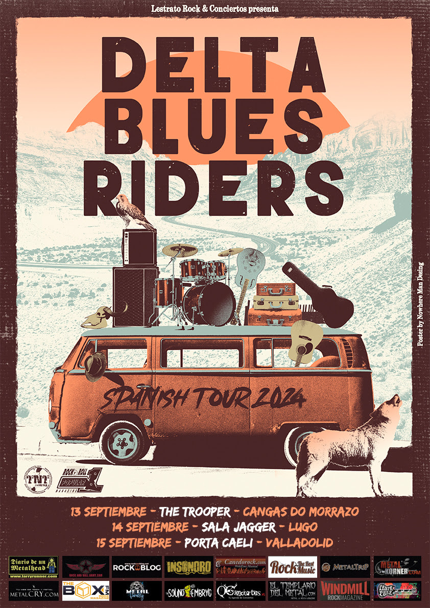 Los portugueses DELTA BLUES RIDERS vuelven de gira en septiembre