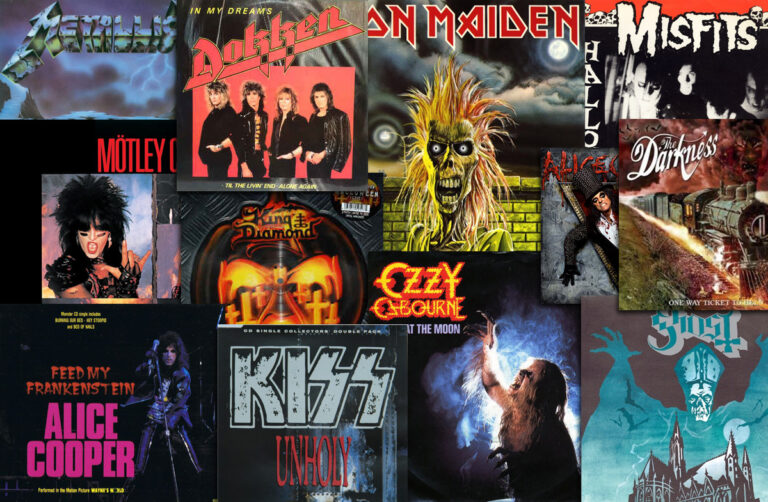 Las Mejores canciones de Rock y Metal para HALLOWEEN