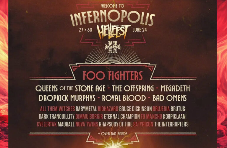 HELLFEST anuncia a Foo Fighters, Megadeth, Bruce Dickinson y más