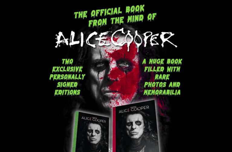 «Starring Alice Cooper» libro definitivo sobre el Rey del Shock Rock