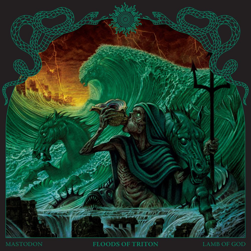 Mastodon y Lamb of God unen fuerzas en "Floods of Triton"