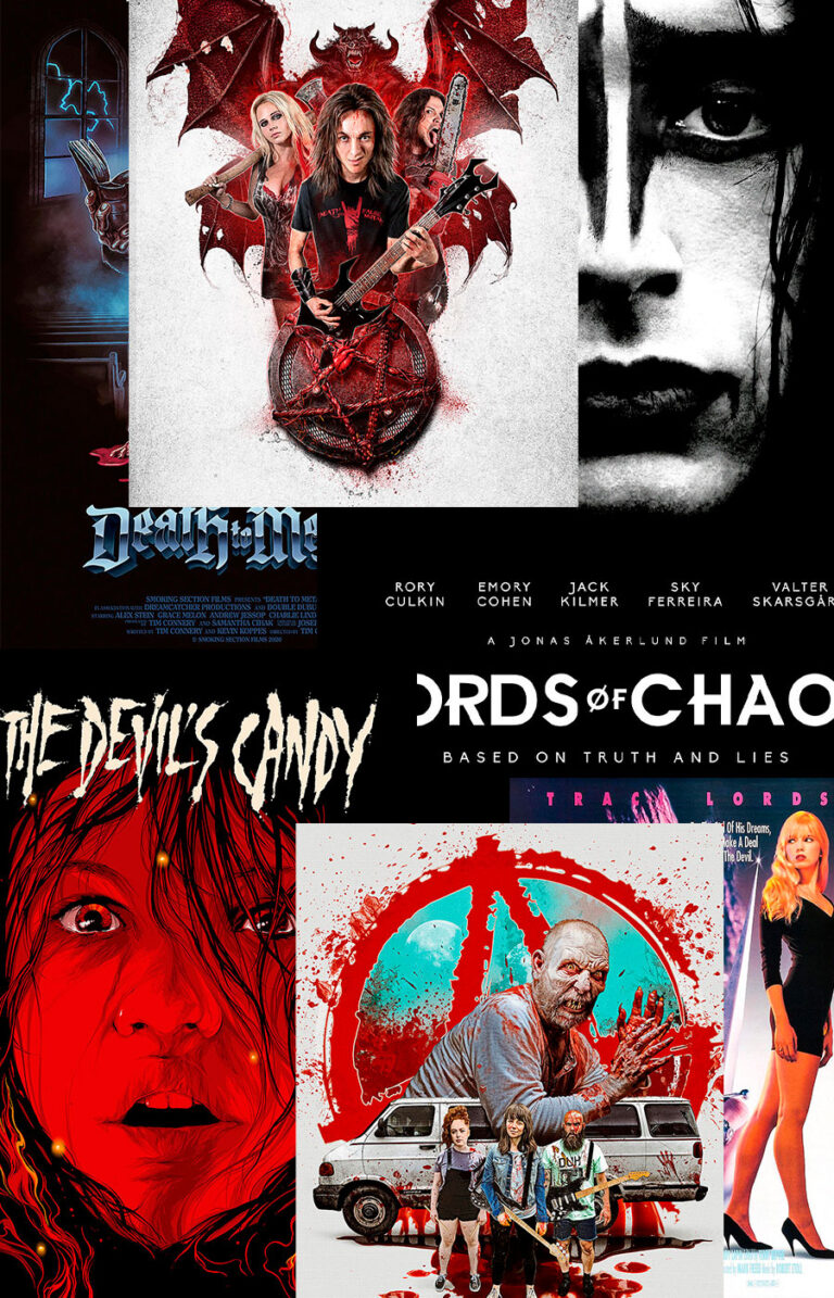 10 Películas de Terror Metalero que No Te Puedes Perder