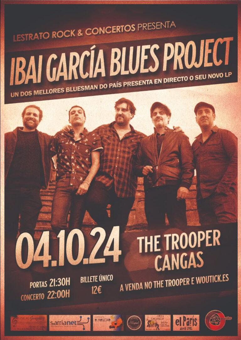 IBAI GARCÍA BLUES PROJECT en Cangas y Ourense