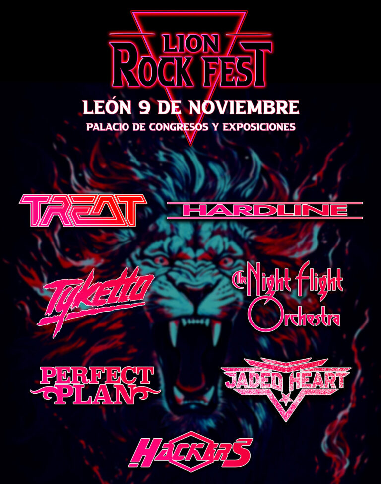 Lion Rock Fest 2024: Vuelve el Festival de Hard Rock en León con un Cartel Internacional