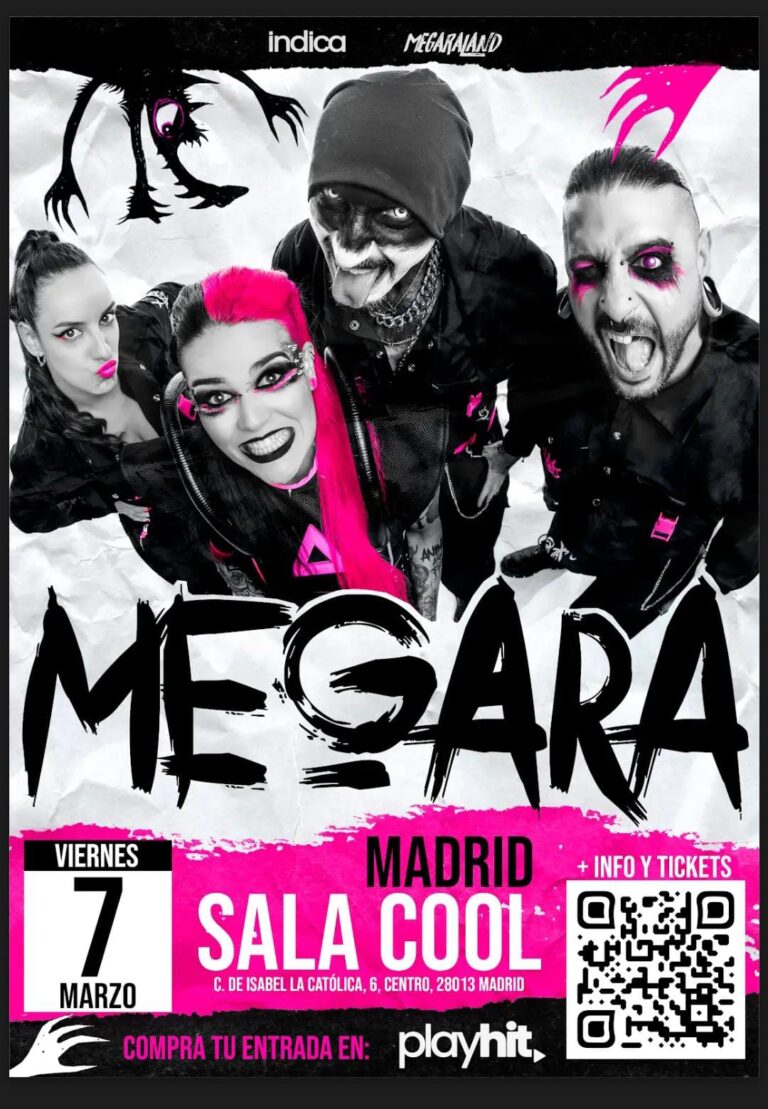 MEGARA Cierra su Gira ‘Truco o Trato’ con un Concierto Único en Madrid