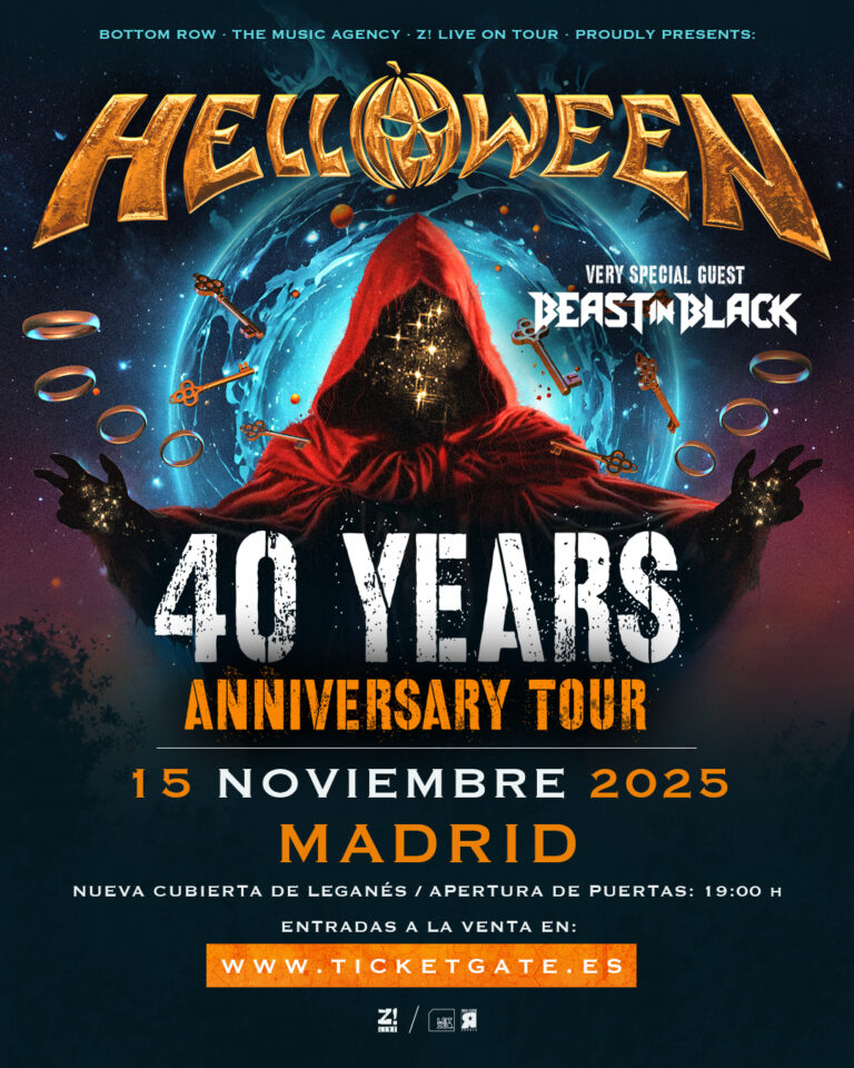 Helloween en España en 2025 de la mano de Z! Live On Tour