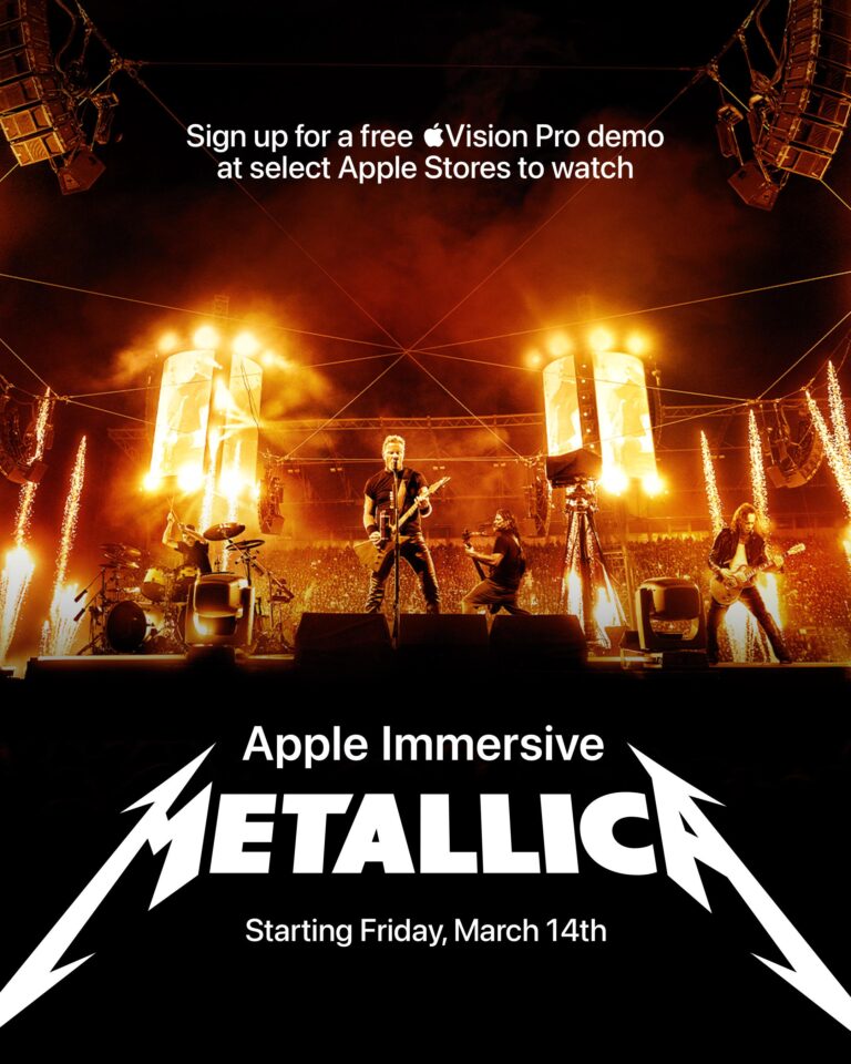 Metallica ha anunciado su primer concierto inmersivo, titulado simplemente «Metallica»