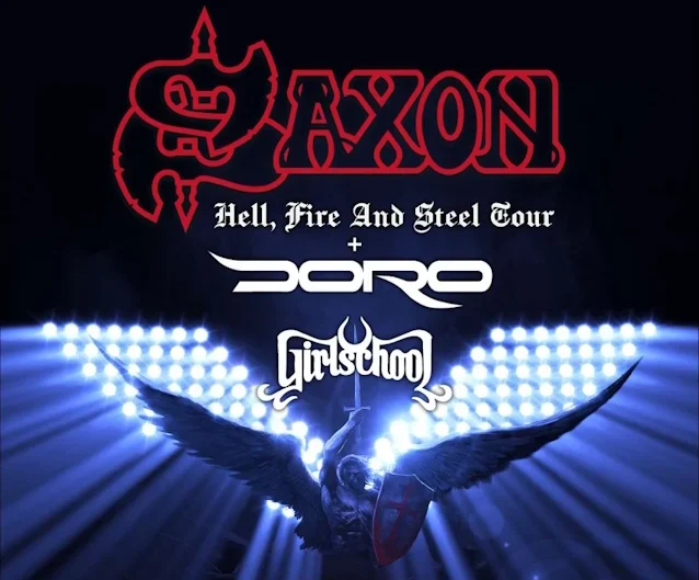 Doro Pesch y GIRLSCHOOL se unen a SAXON en un épico concierto