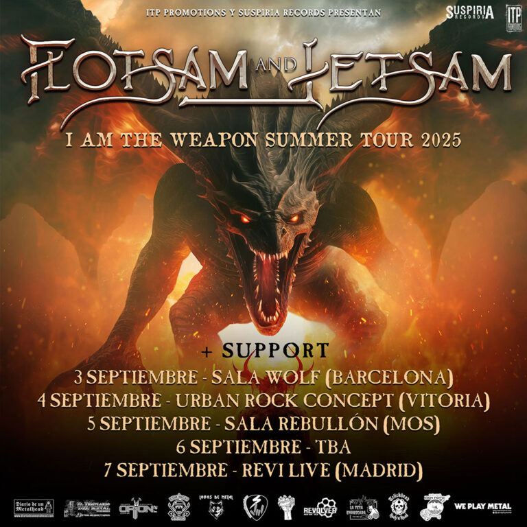 Flotsam and Jetsam Vuelven a España