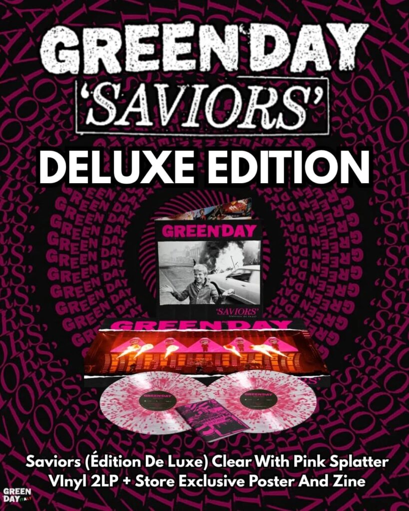 Green Day presenta la Edición Deluxe de 'Saviors' y un Sencillo Nunca Antes Escuchado