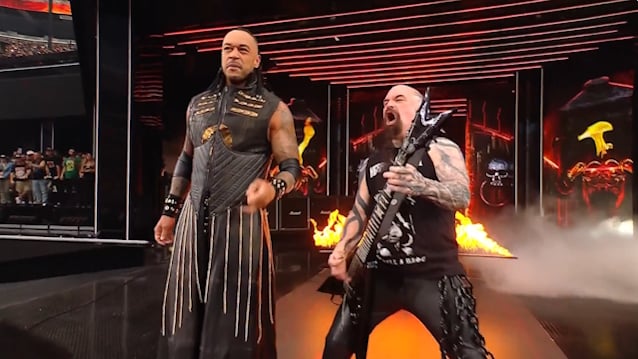 Kerry King de SLAYER ilumina WrestleMania 41 con Damian Priest