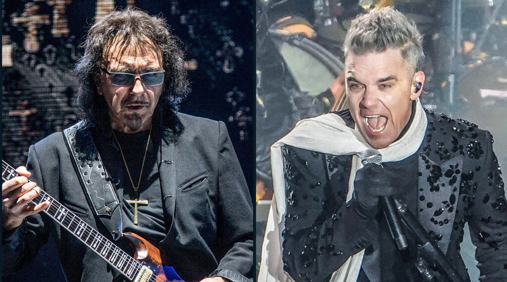 ¡Tony Iommi y Robbie Williams juntos en 'Rocket'! Un himno de rock para derrumbar muros