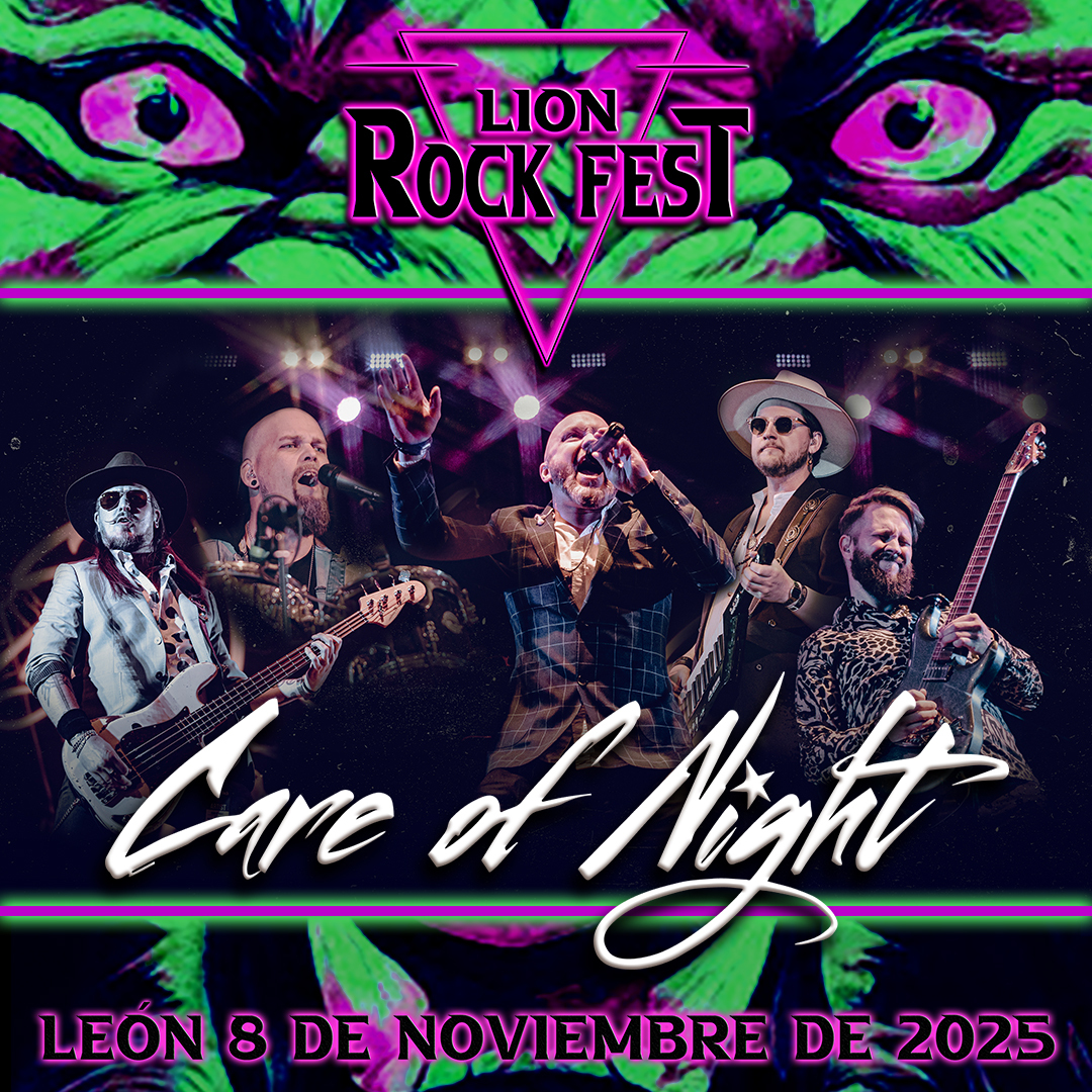 Care of Night se une al Lion Rock Fest: ¡Prepárate para la fiesta del AOR!