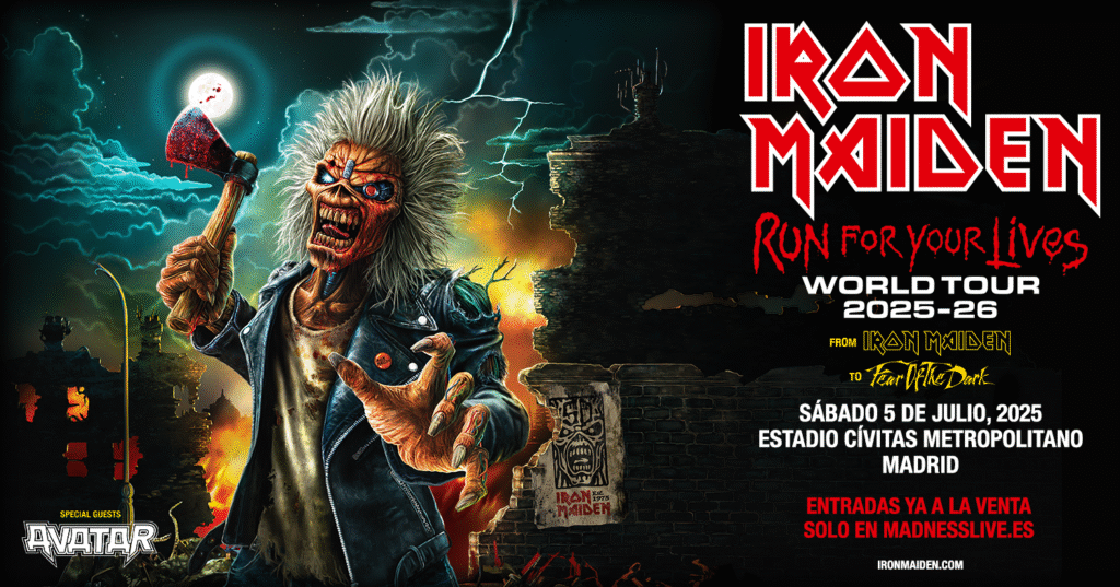 IRON MAIDEN en Madrid, todos los detalles