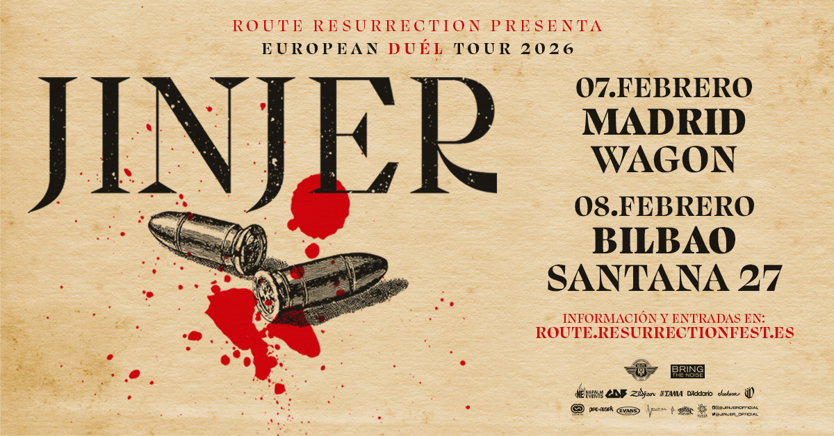 Jinjer regresa a España: ¡Conciertos imperdibles en 2026!