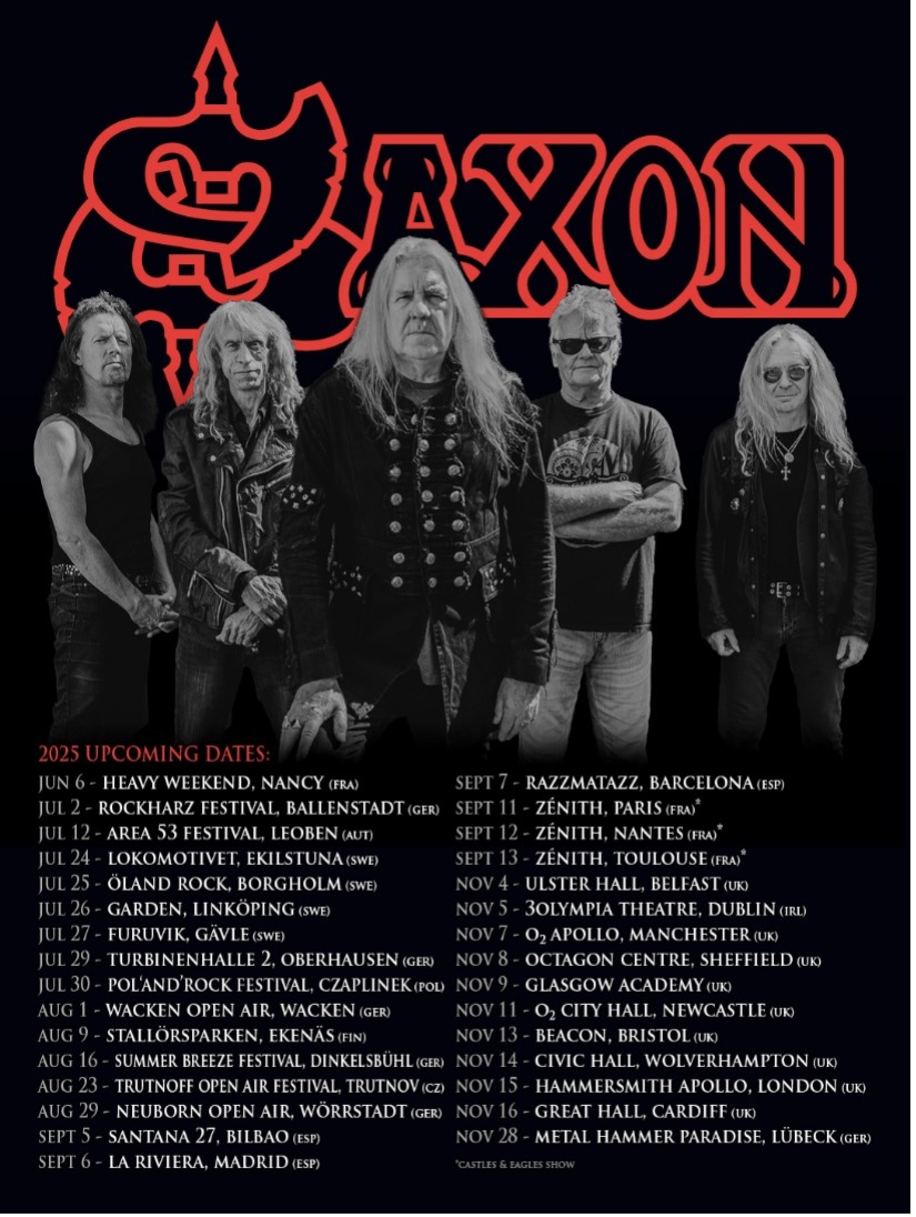 Saxon lanza el potente video de