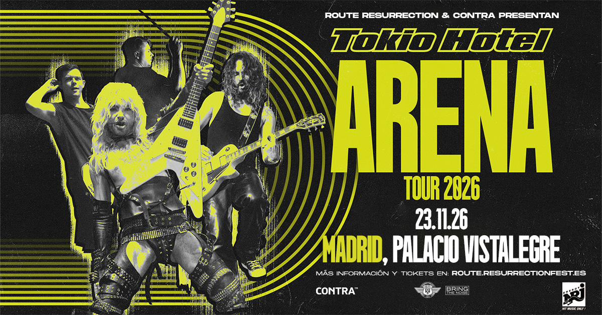 Tokio Hotel regresan a Madrid en 2026: ¡una cita que no puedes perderte!