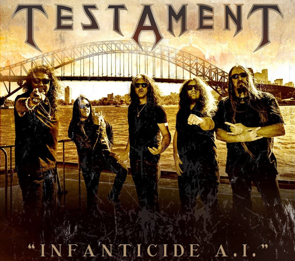 TESTAMENT regresa con "Para Bellum" y nuevo single "Infanticide A.I."