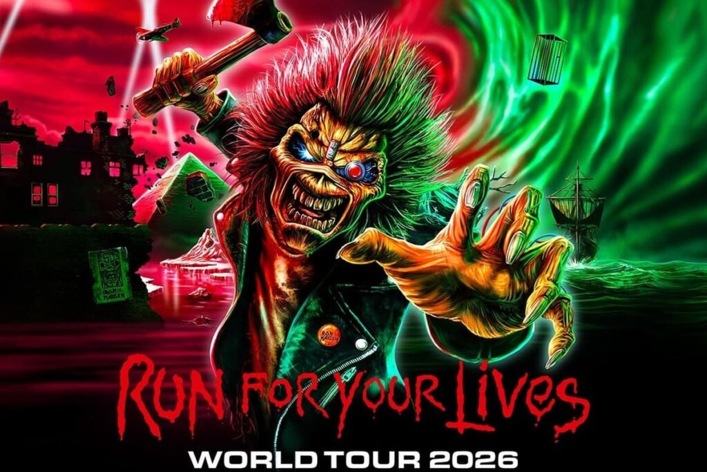 Iron Maiden: ¡'Run For Your Lives' regresa a Europa en 2026! Fechas y detalles