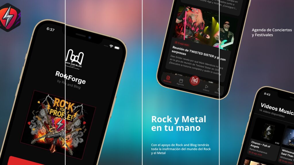 RockForge: La App Definitiva para los Amantes del Rock y el Metal Ya Está Aquí