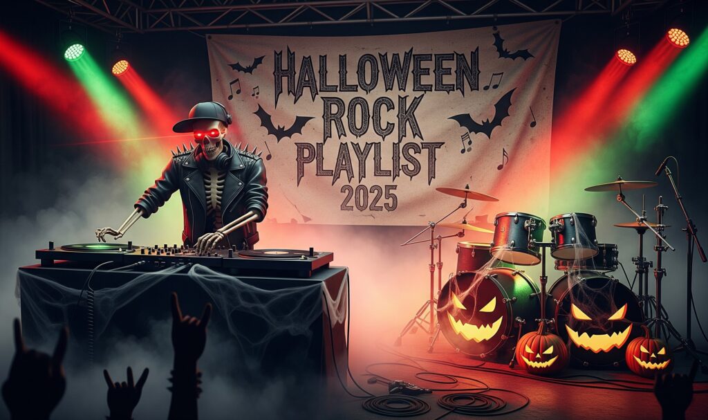 La Playlist Definitiva: 30 Canciones de Rock y Metal para Halloween 2025