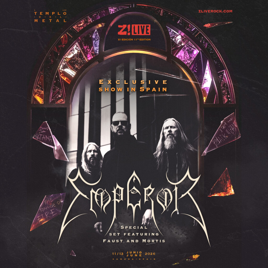 EMPEROR Y DELALMA SE UNEN AL CARTEL DEL Z! LIVE ROCK FEST 2026