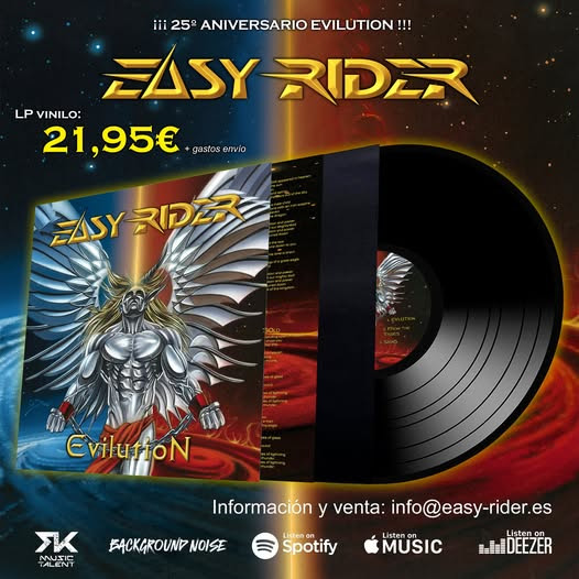 Easy Rider celebra 25 años de ‘Evilution’ con una edición especial en vinilo