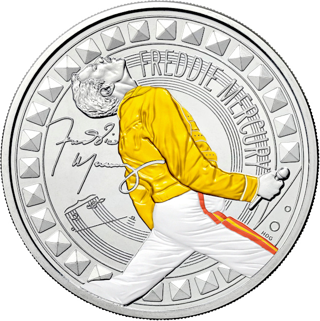 ¡Freddie Mercury Inmortalizado! La Royal Mint Lanza Moneda Conmemorativa de un Dios del Rock
