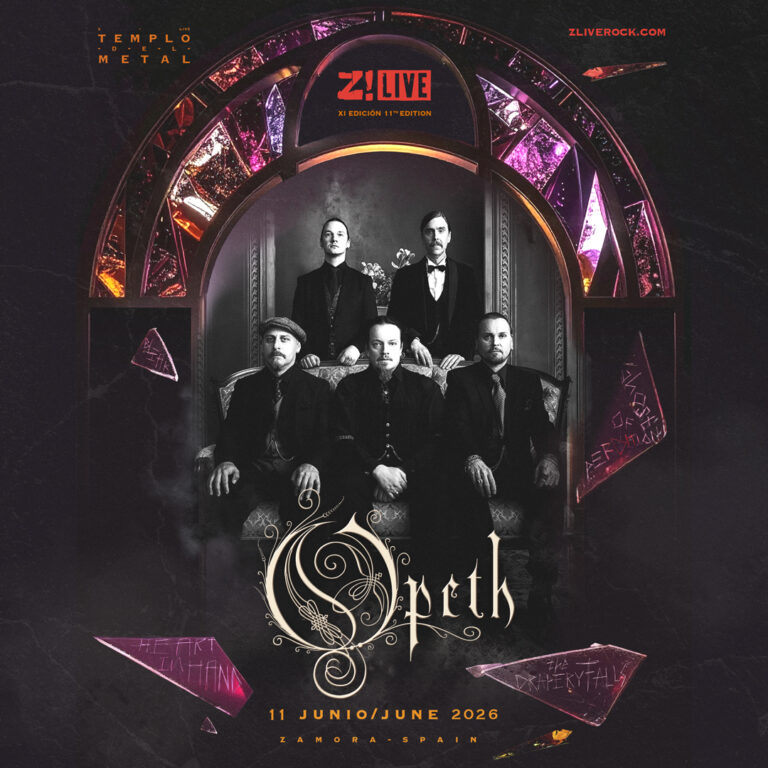 OPETH se convierte en el tercer cabeza de cartel del Z! Live 2026
