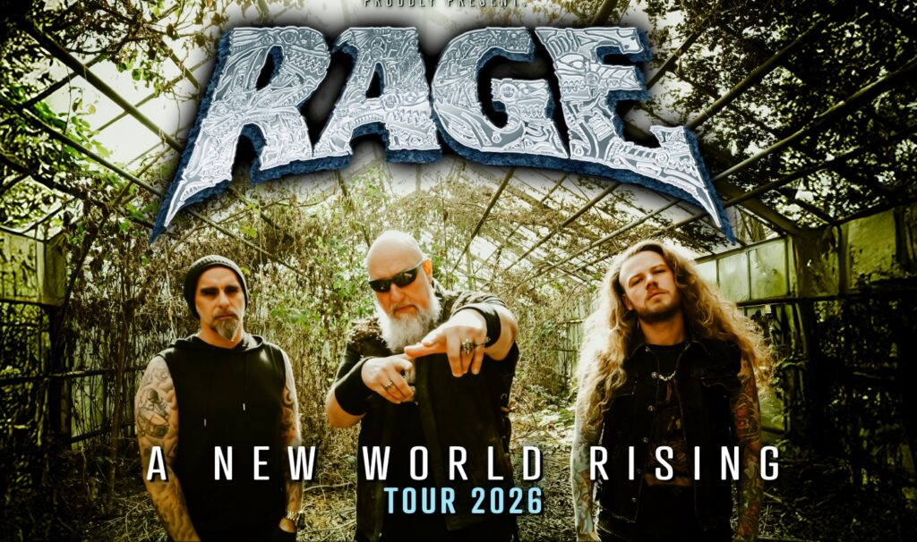 Horarios y telonero de RAGE en su gira española 2026
