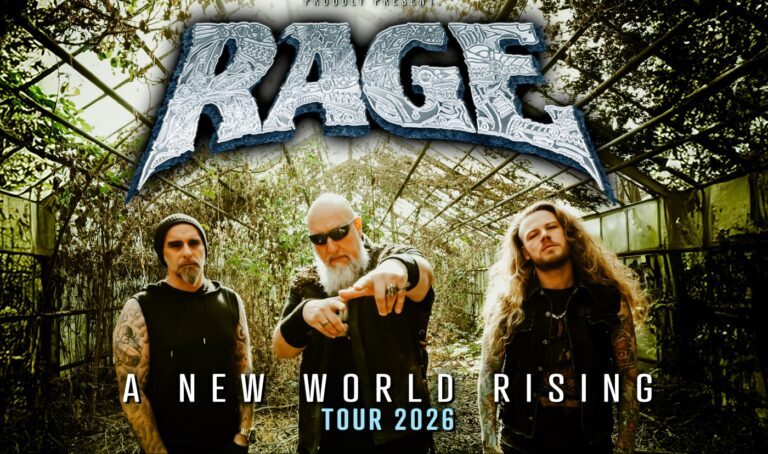 Horarios y telonero de RAGE en su gira española 2026