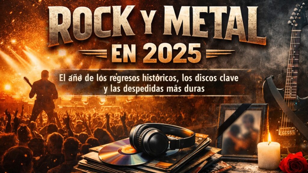 Rock y Metal en 2025: regresos históricos, discos clave y despedidas muy duras