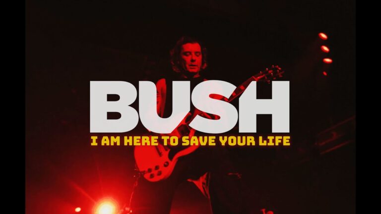 BUSH estrenan el videoclip de “I Am Here To Save Your Life”, adelanto de “I Beat Loneliness”