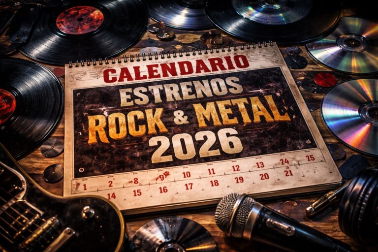 Calendario de lanzamientos de Rock y Metal 2026