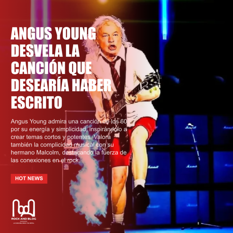 Angus Young desvela la canción que desearía haber escrito