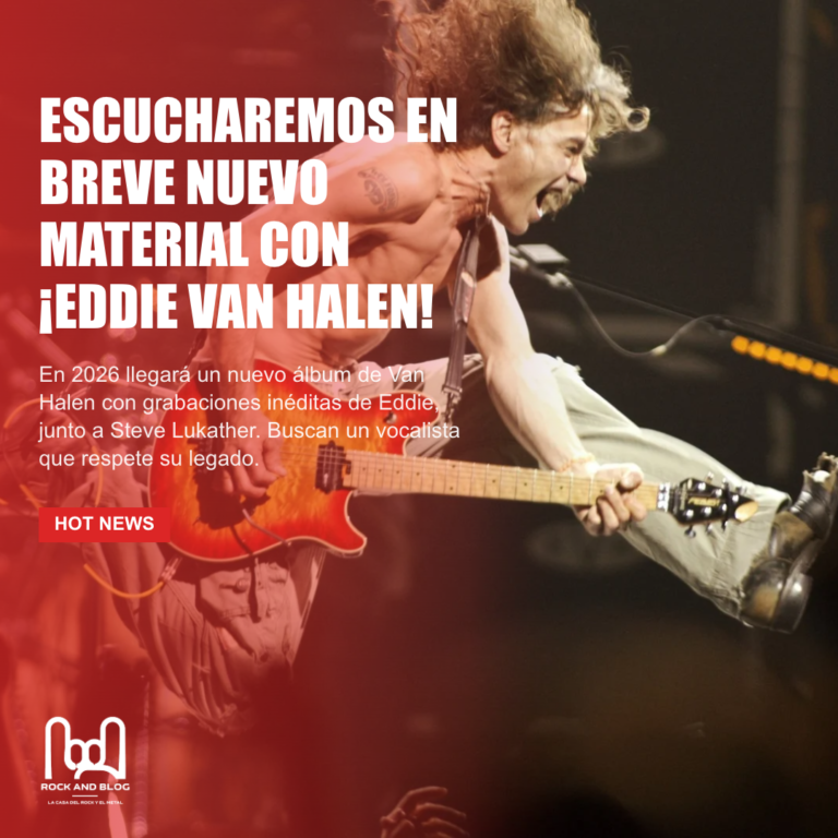 Escucharemos en breve nuevo material con ¡Eddie Van Halen!