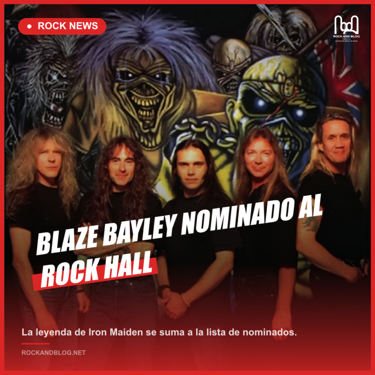 Blaze Bayley, nominado al Rock Hall junto a Iron Maiden
