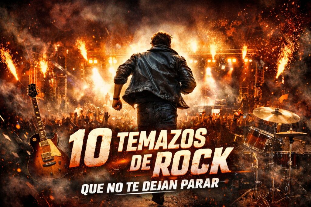 Echa a correr con estos 10 temazos de Rock que no te dejan parar