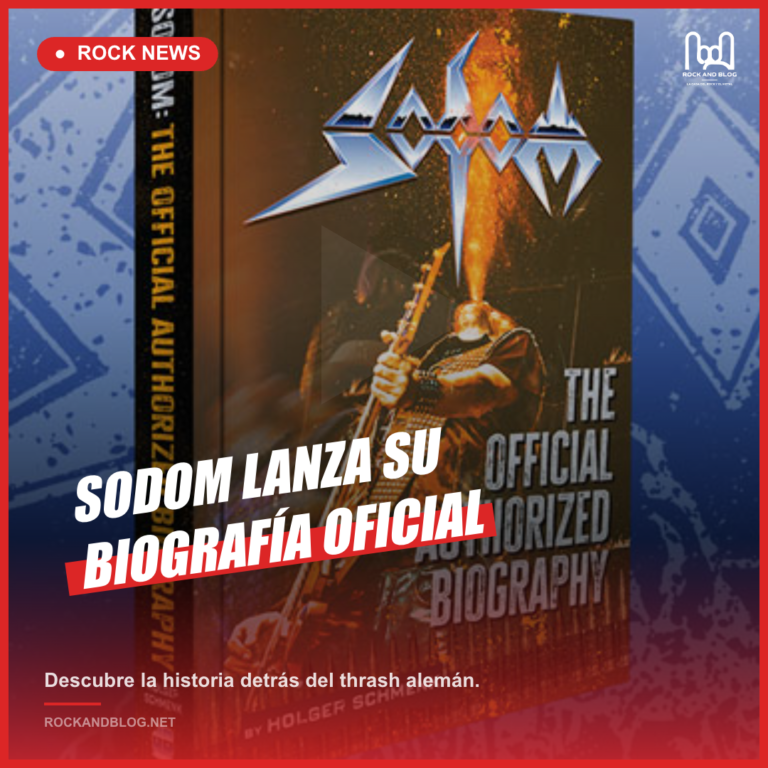 Sodom lanza biografía este verano