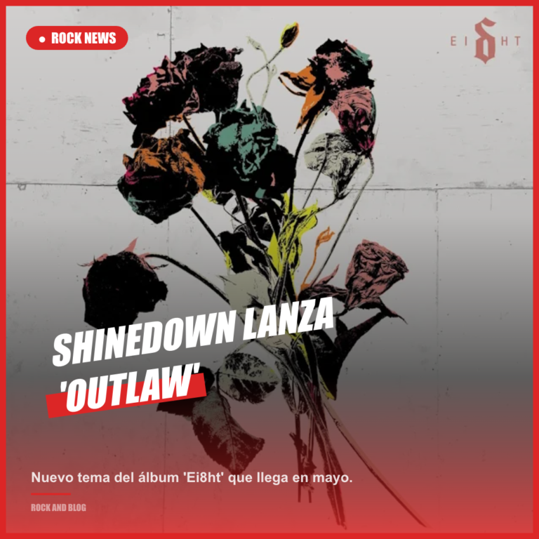 SHINEDOWN lanza ‘Outlaw’ y revela detalles de ‘Ei8ht’