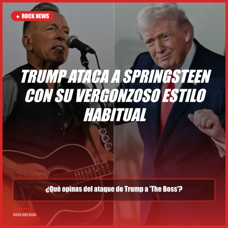 Trump ataca a Bruce Springsteen tras protestas