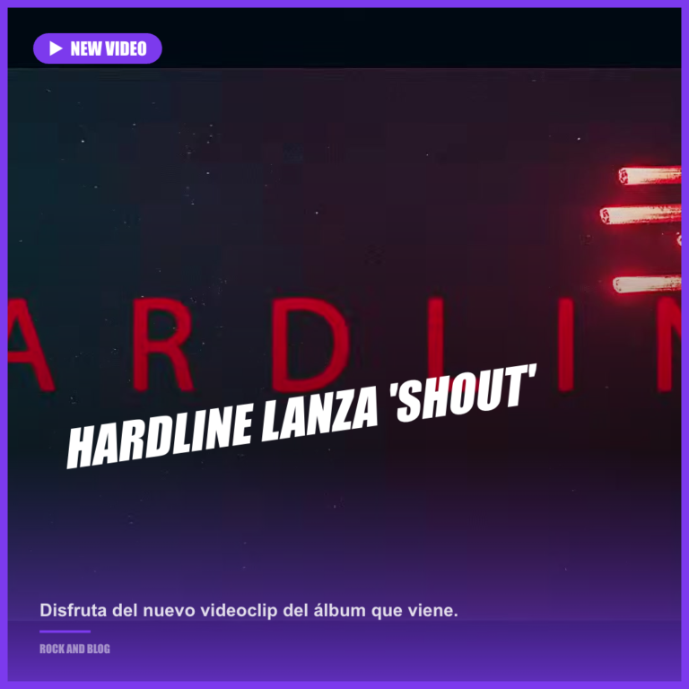HARDLINE lanza nuevo single y anuncia álbum ‘Shout’