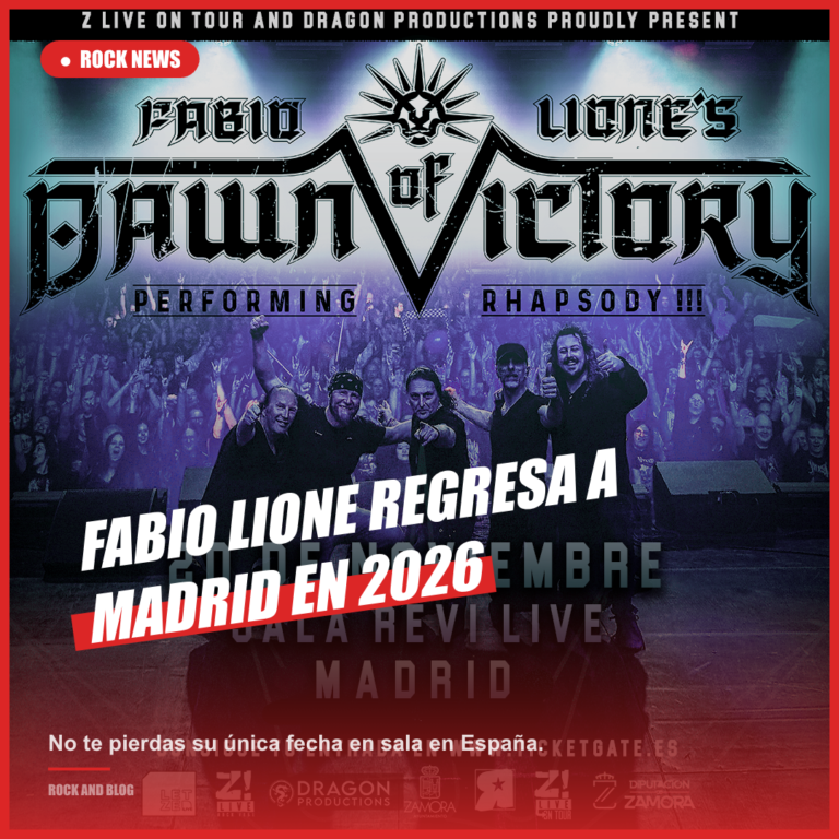 Fabio Lione’s Dawn of Victory regresa a Madrid en 2026