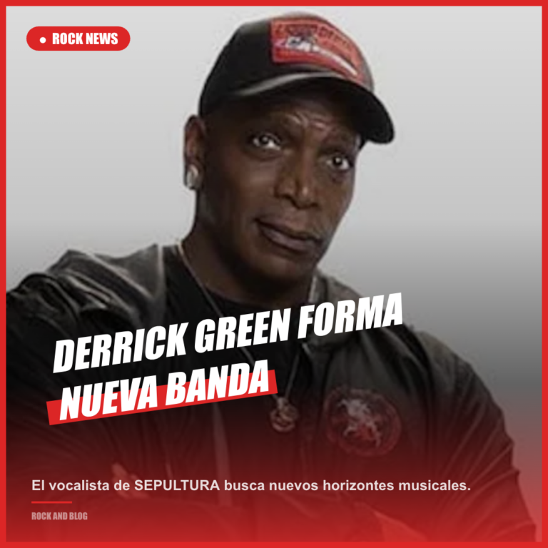 Derrick Green de SEPULTURA planea nueva banda tras gira