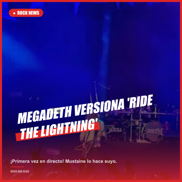 MEGADETH rinde homenaje a METALLICA con ‘Ride The Lightning’