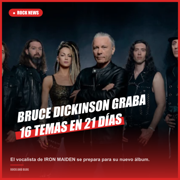 Bruce Dickinson revela detalles de su nuevo álbum en solitario