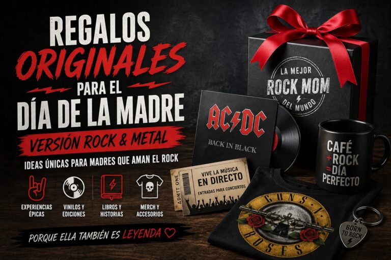Regalos originales para el Día de la Madre (versión rock y metal 2026)