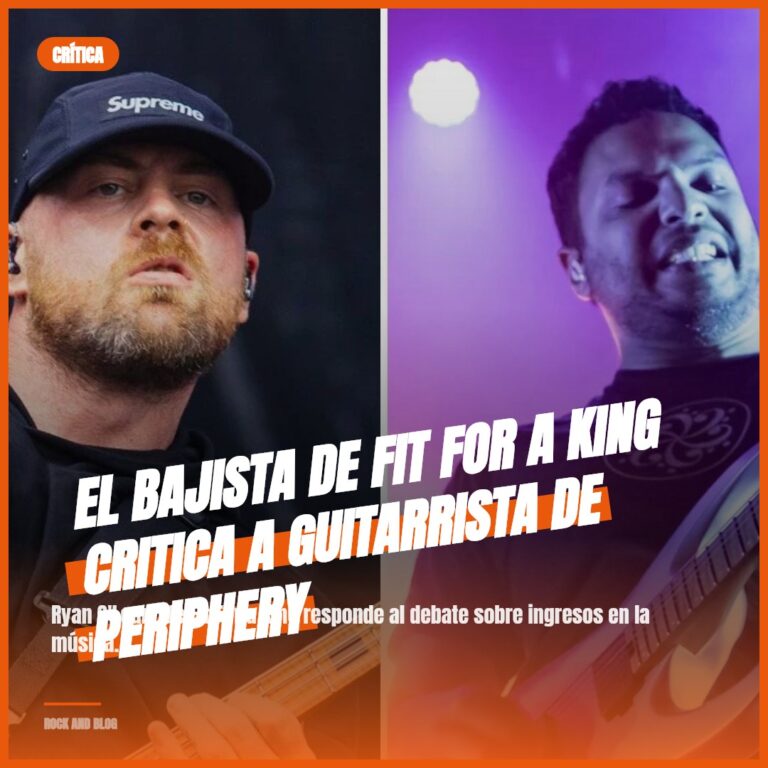 El Bajista de Fit For a King Critica a Guitarrista de Periphery